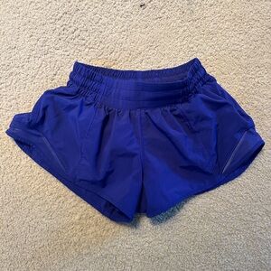 Blue Hotty Hot Low Rise Lined Short 2.5"